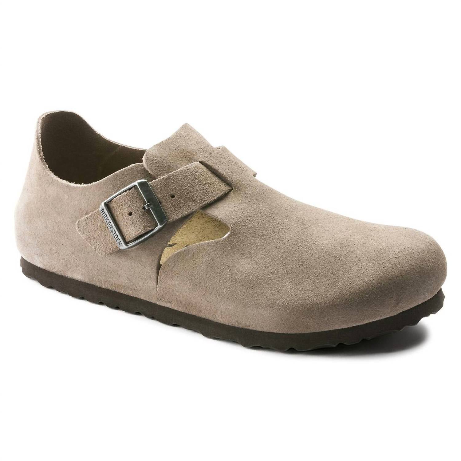 BIRKENSTOCK Men's London Clog in taupe - men's sandal