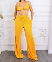 Surelymine - Pleated Vibes Pant Set