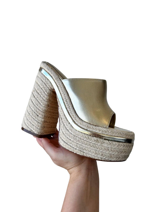 Liliana - Women's Kate Woven Platform Heels