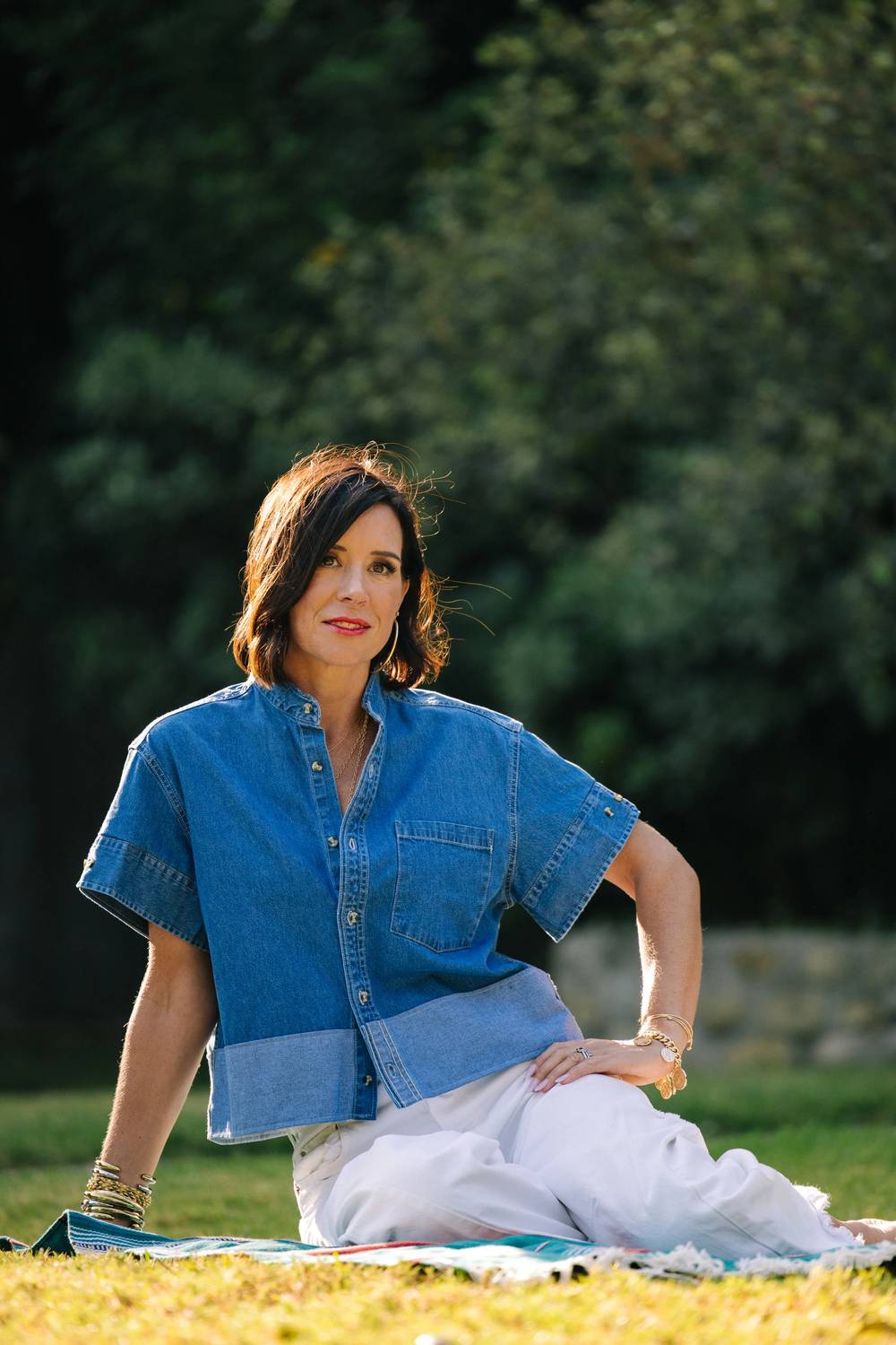 Shop Kmj - Ava Denim Barrel Jeans