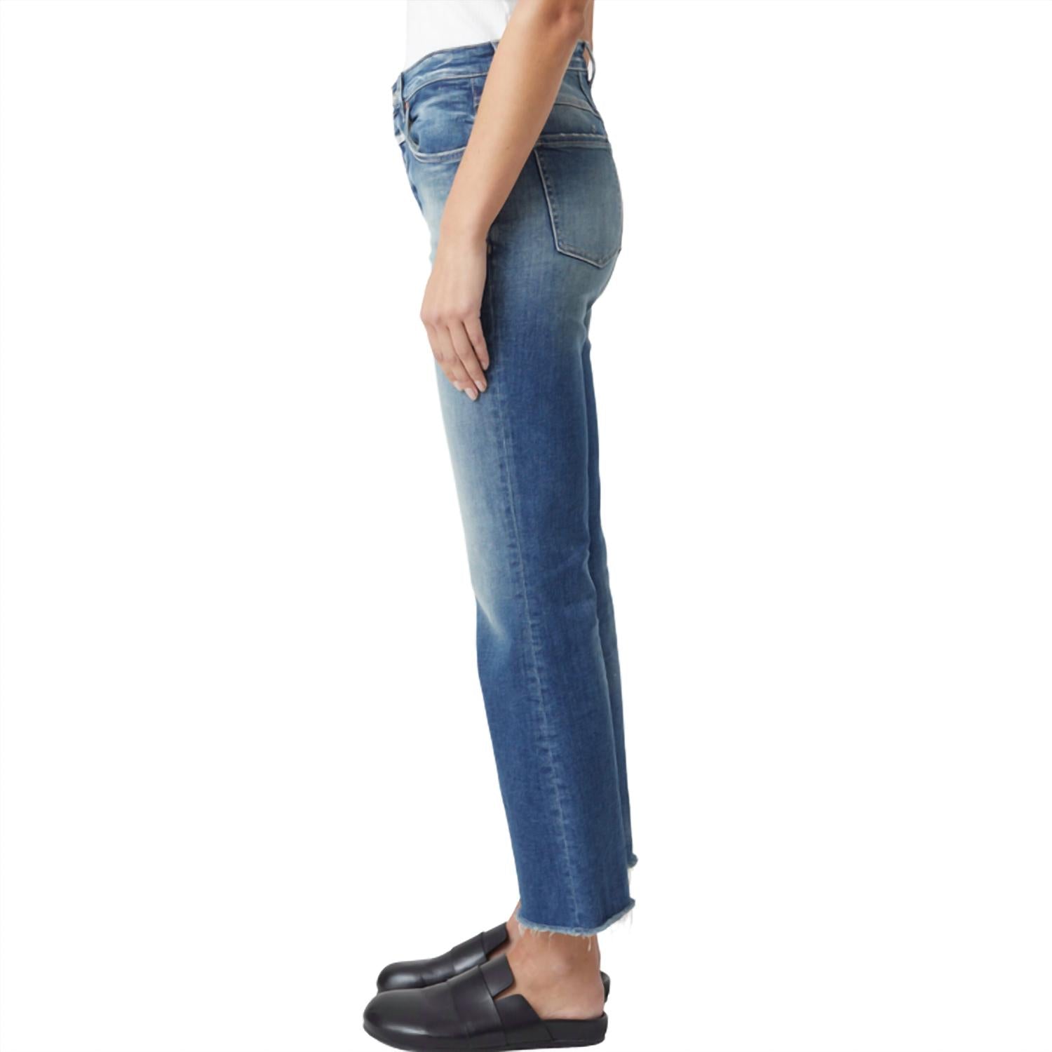 CLOSED Women's High Sun Denim Jean in dark blue - women's jeans - alternate view