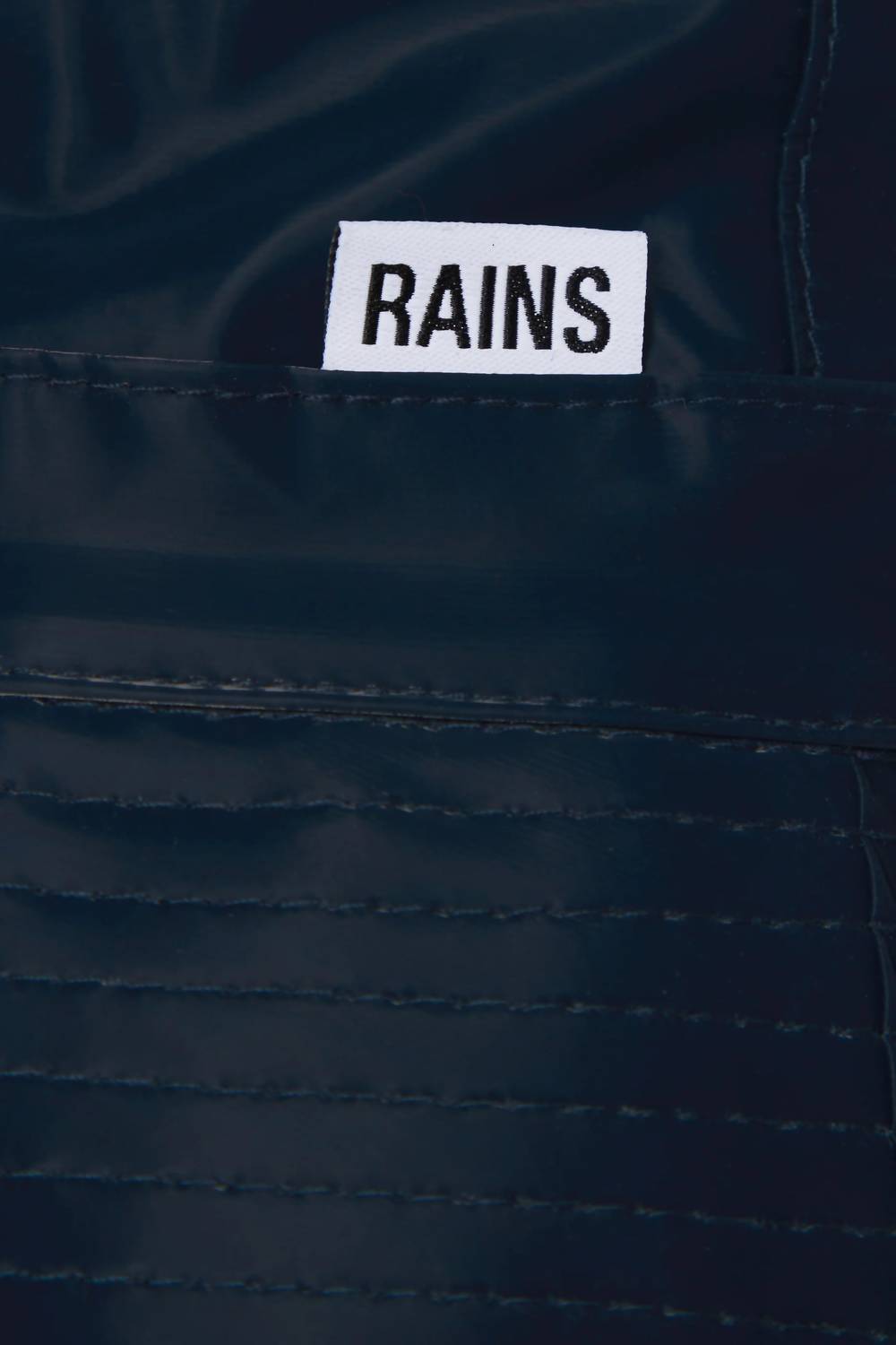 Rains Unisex Waterproof Bucket Hat in navy - women's hat - alternate view