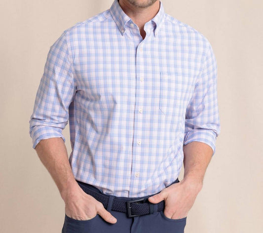 Southern Tide - Burkes Beach Plaid Performance Button Shirt