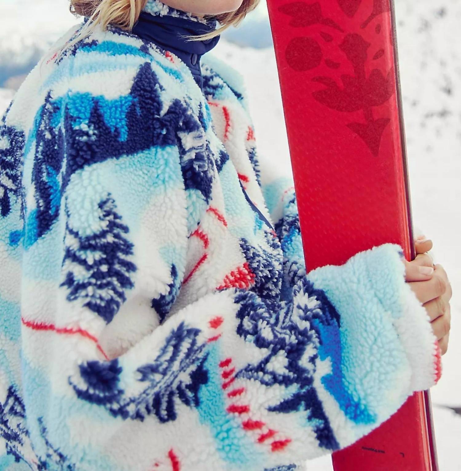 Free People - Hit The Slopes Fleece Jacket