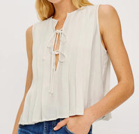 Rails - Aja Pleated Sleeveless Top