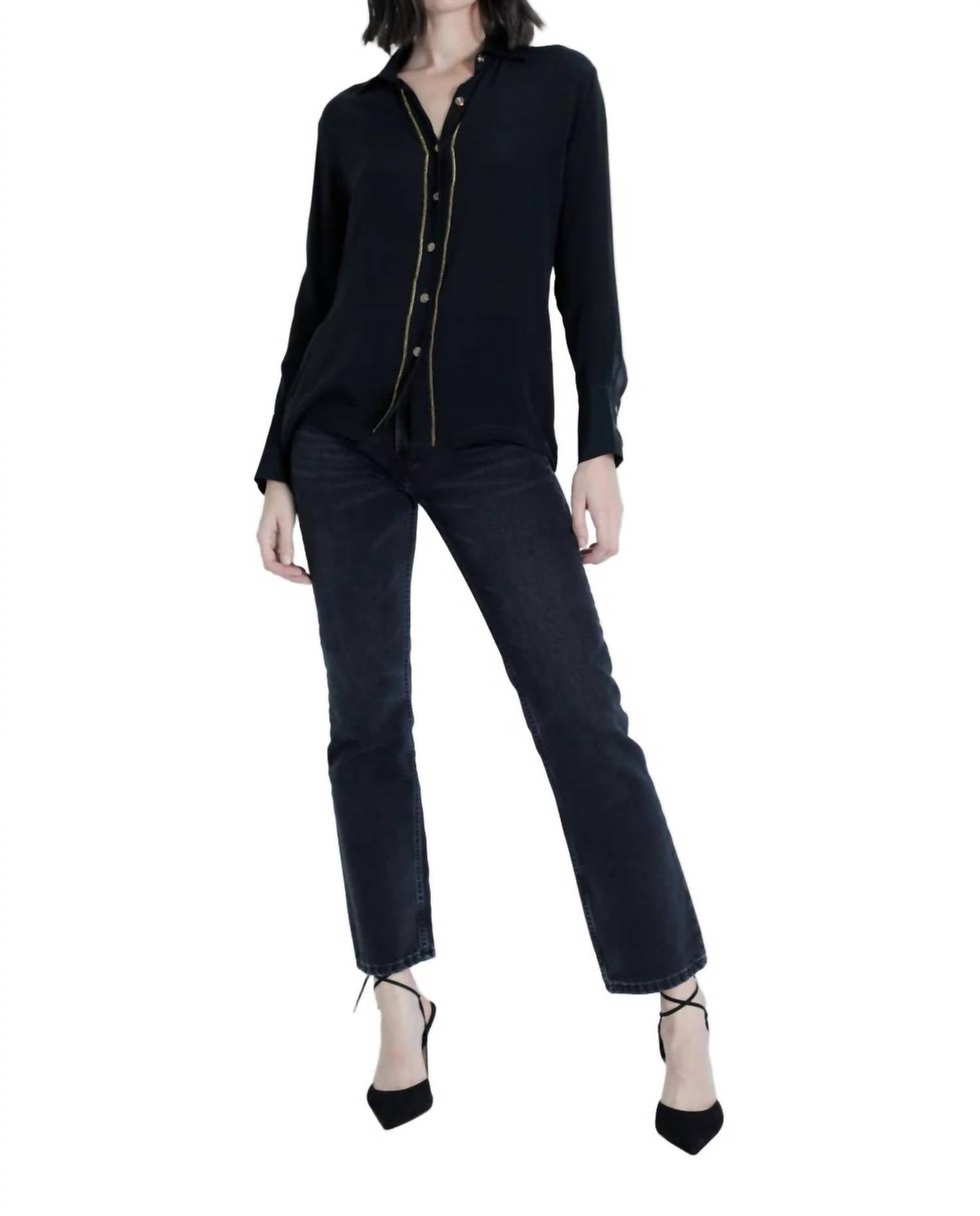 Karina Grimaldi - Ava Chain Blouse