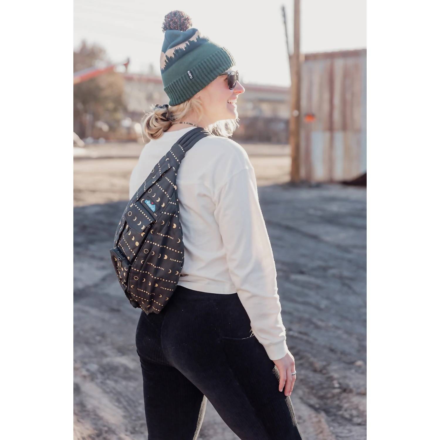 KAVU Women's Winterton Pants in black - women's pants - alternate view