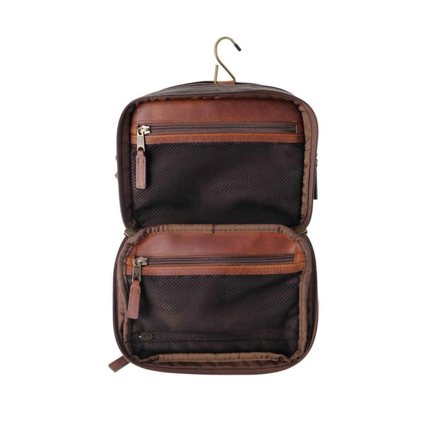 Tom Beckbe - Unisex Canvas Hanging Toiletry Bag