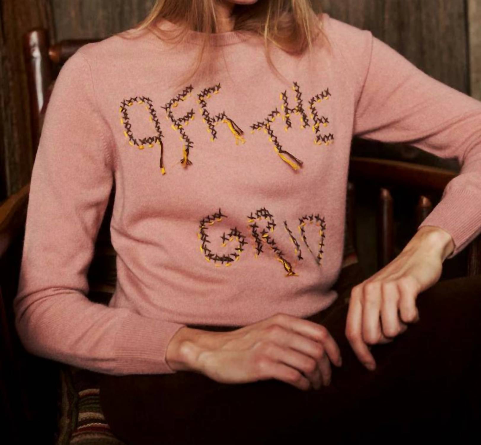 Lingua Franca - Off The Grid Crewneck Top
