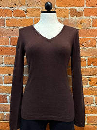 Alashan Cashmere - Women's High V-neck Pullover