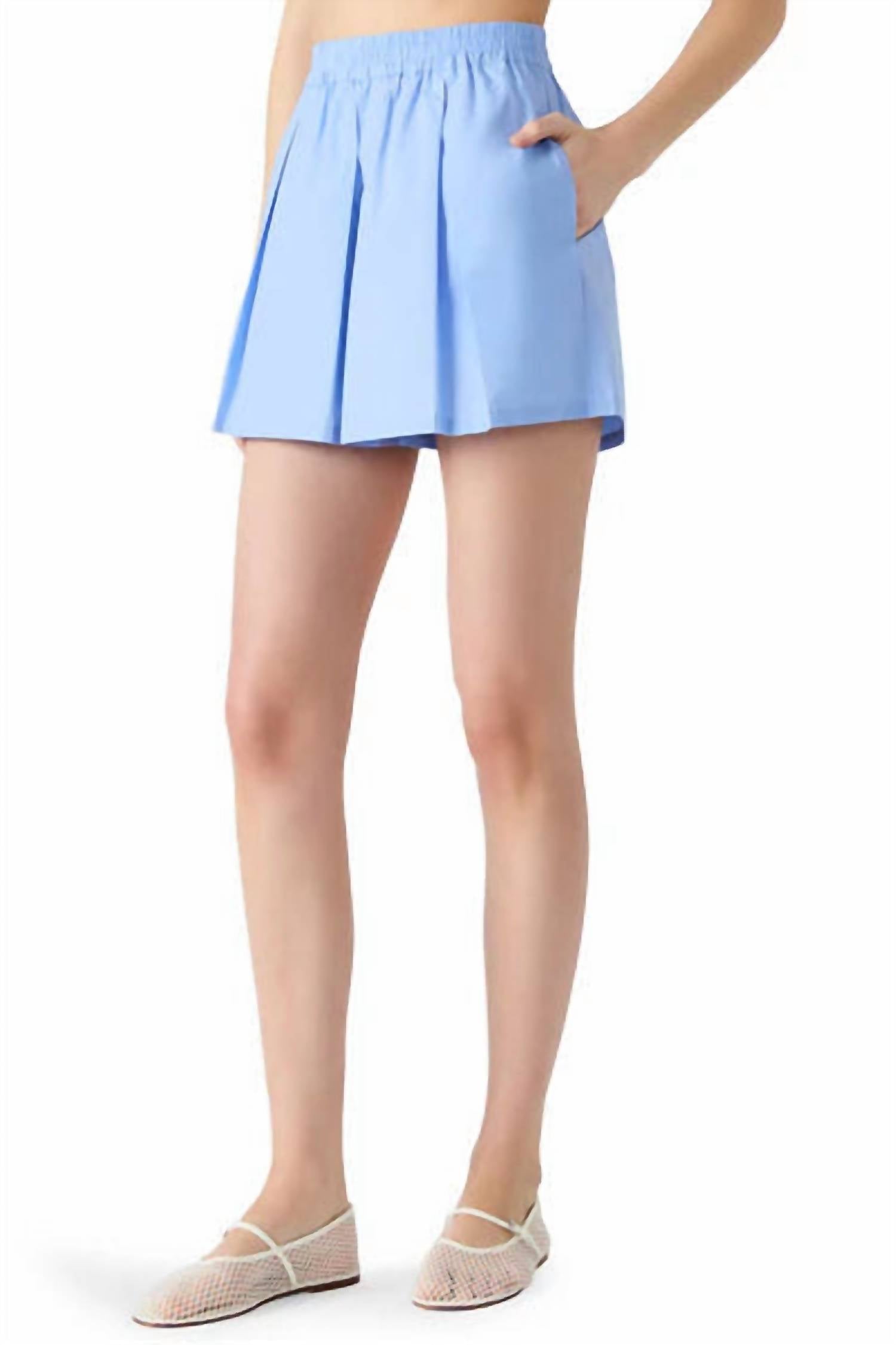 Steve Madden - Malena Pleated Pull-on Shorts