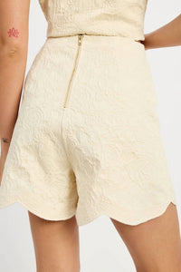 En Saison - Alice Scallop Hem Shorts