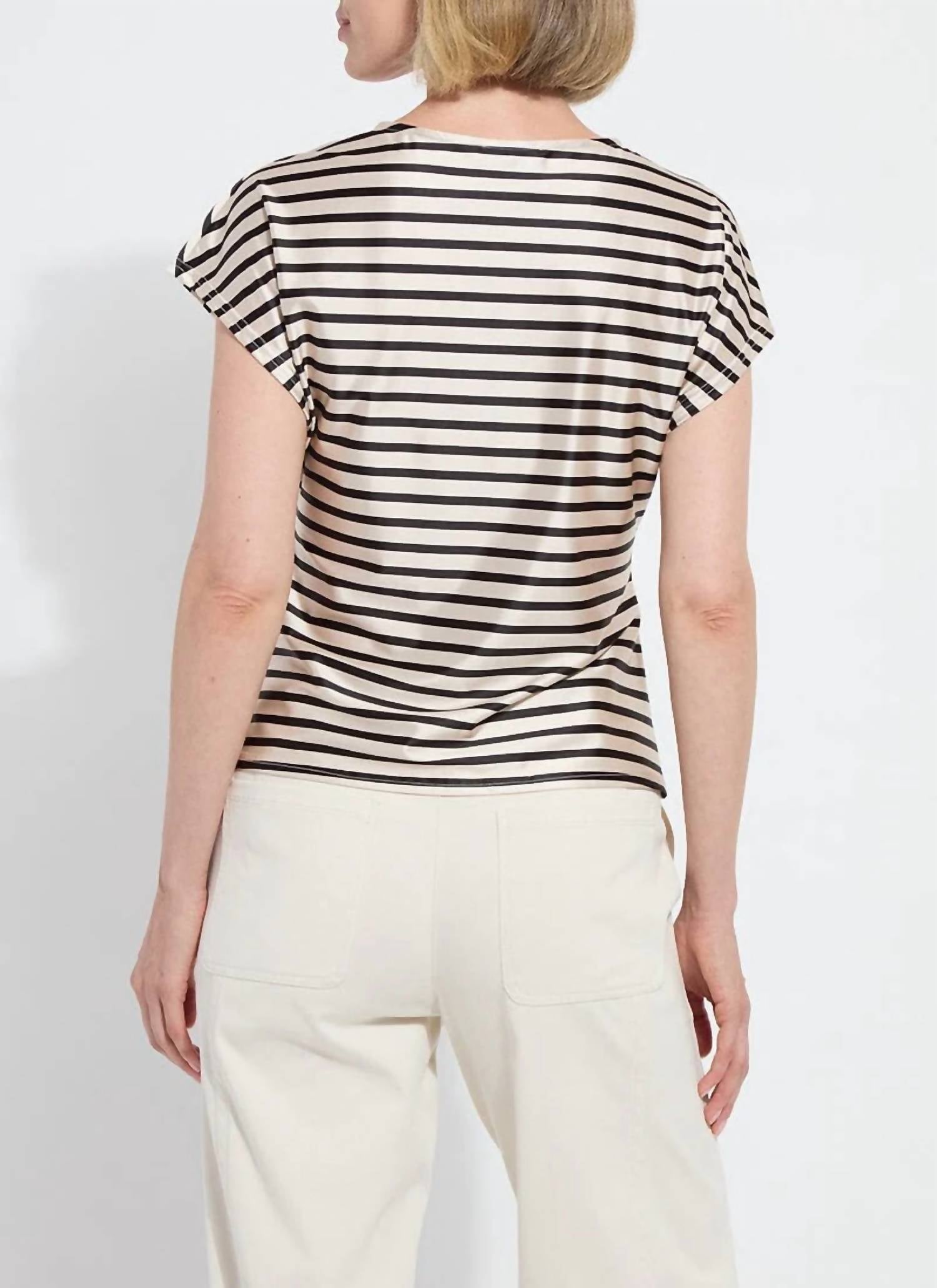 Lysse - Bruna Side Draped Top