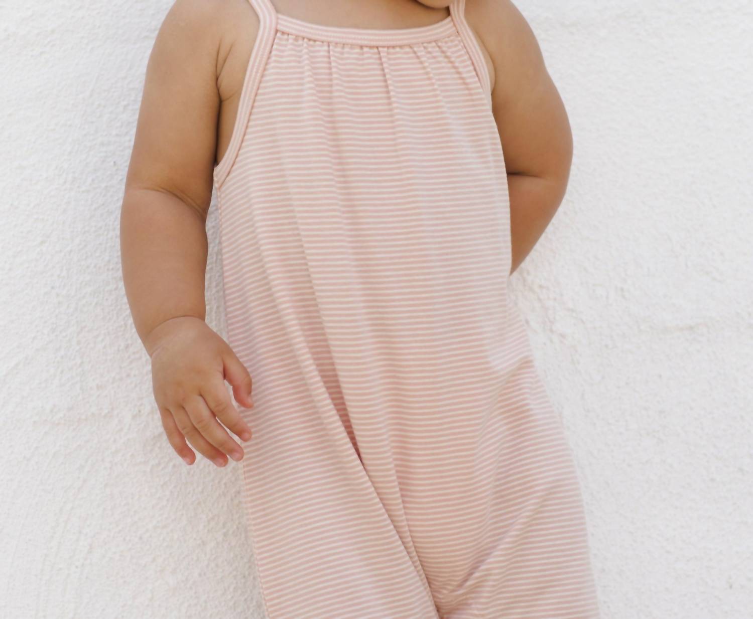 Quincy Mae - Girls Smocked Jumpsuit