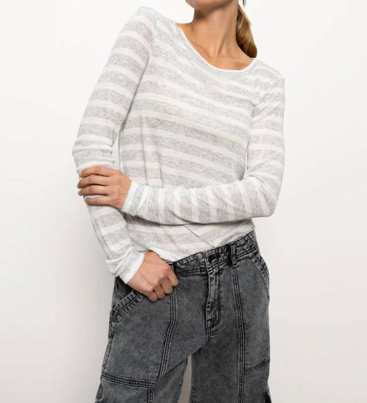 Sanctuary - Femme Crewneck Stripe Tee