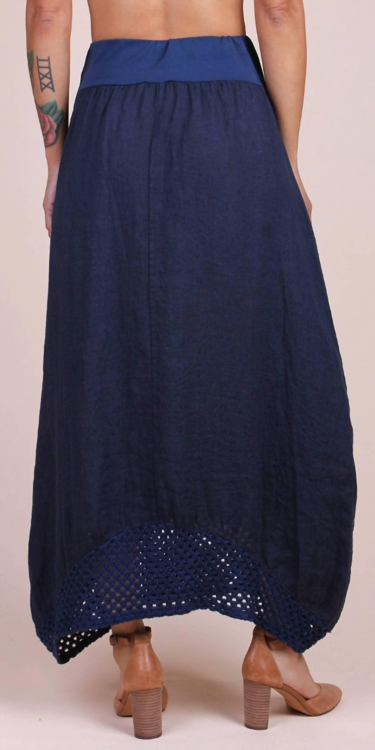 Gigi Moda - Primavera Linen Skirt