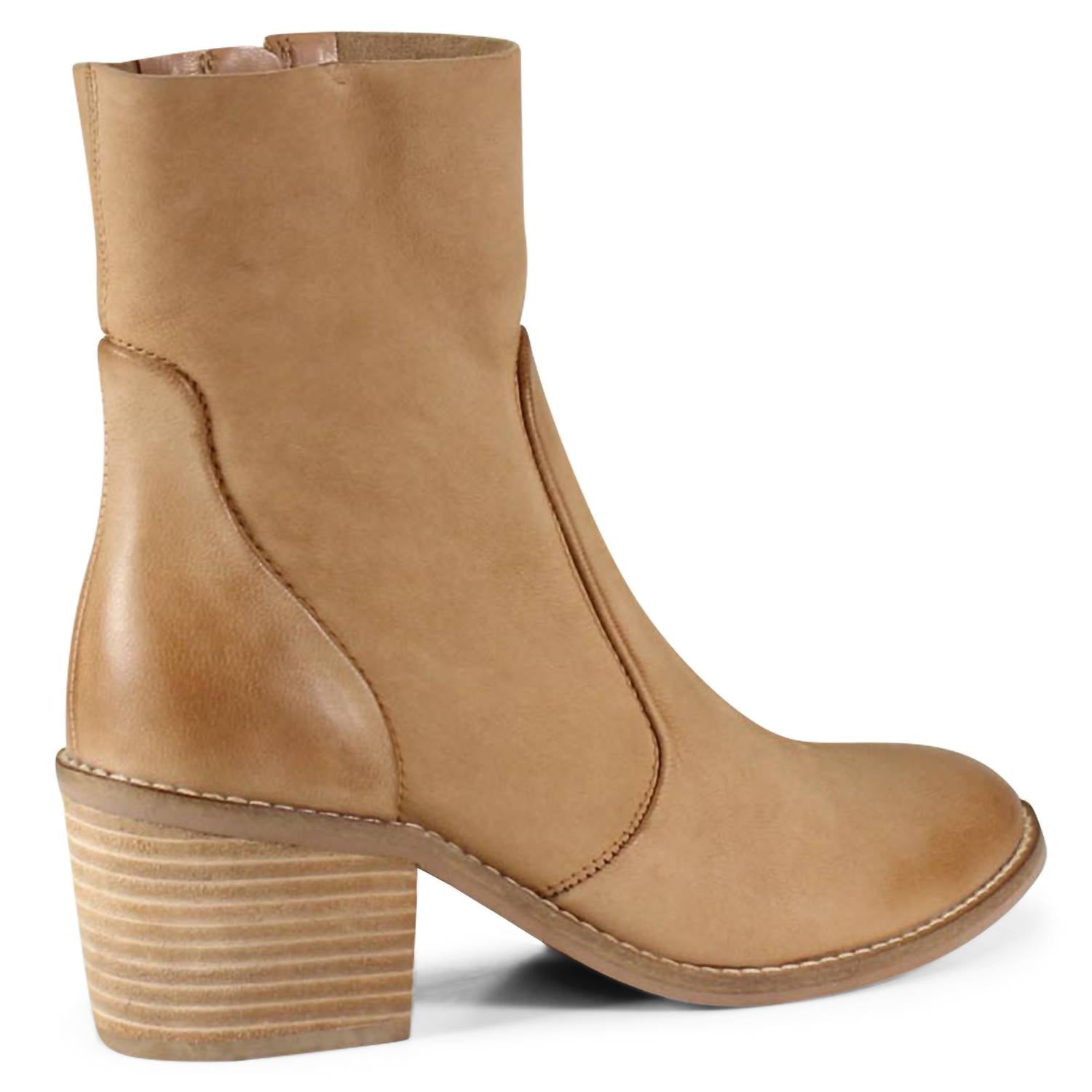 DIBA True Women's Majes Tic Boots in cashew tan - women's shoe - alternate view