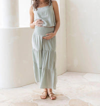 Angel Maternity - Luana Maternity Cropped Tank Top