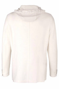 Eleventy - Boiled Wool Raw Cut Hooded Jacket