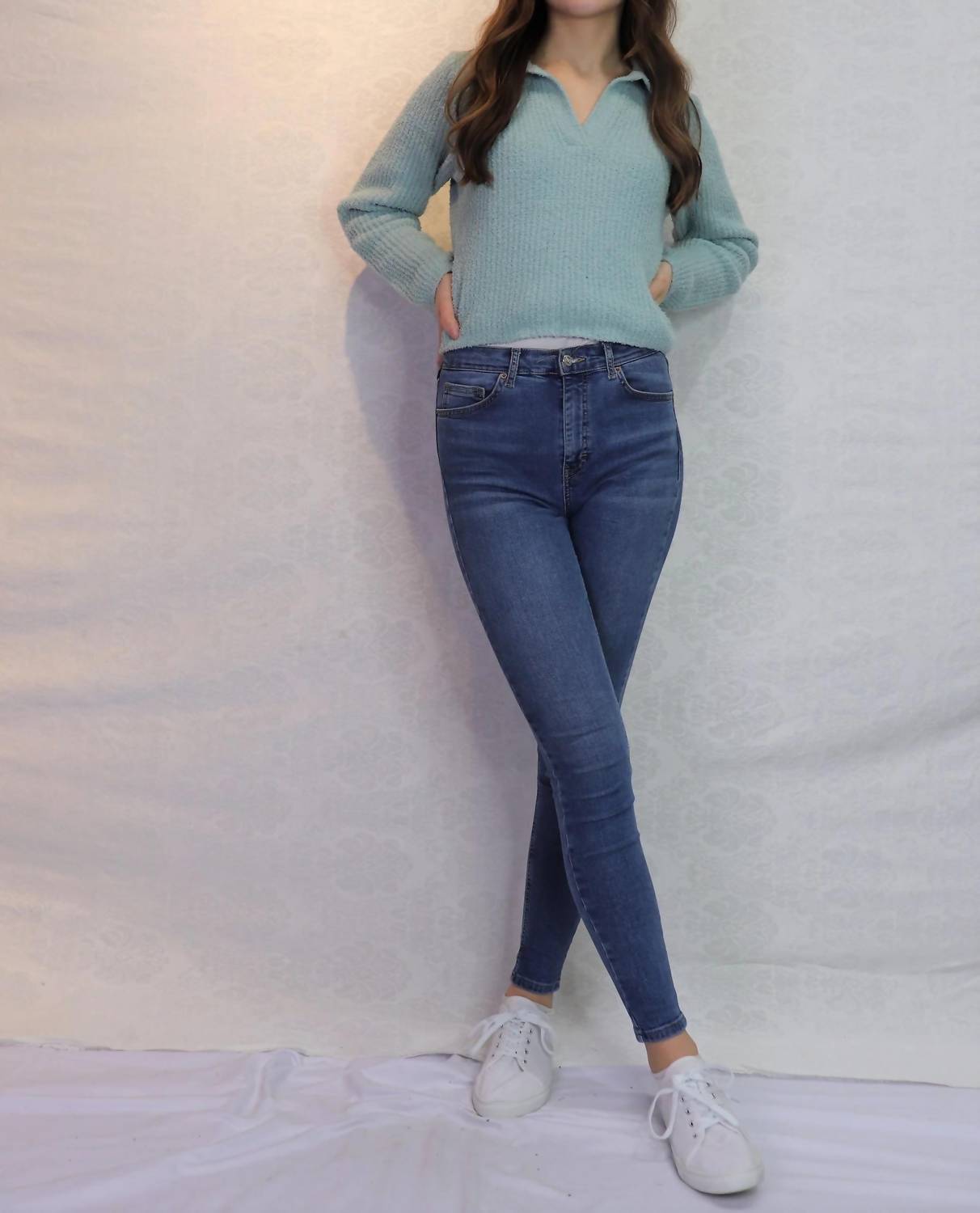 Papillon - Chenille Polo Sweater