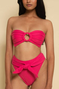 Montce - Tori Ties Bandeau Bikini Top