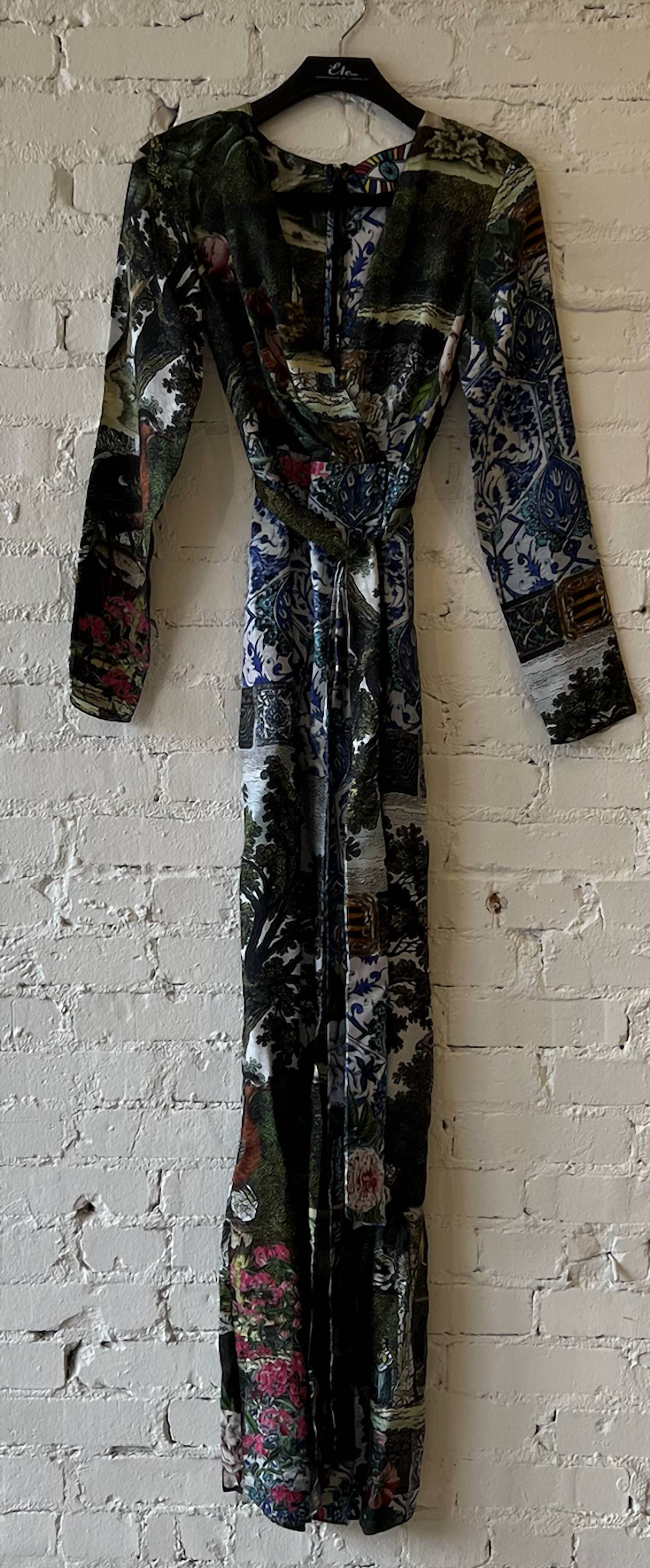 Libertine - Women's Ottoman And Pirate Bird Full Length Dress