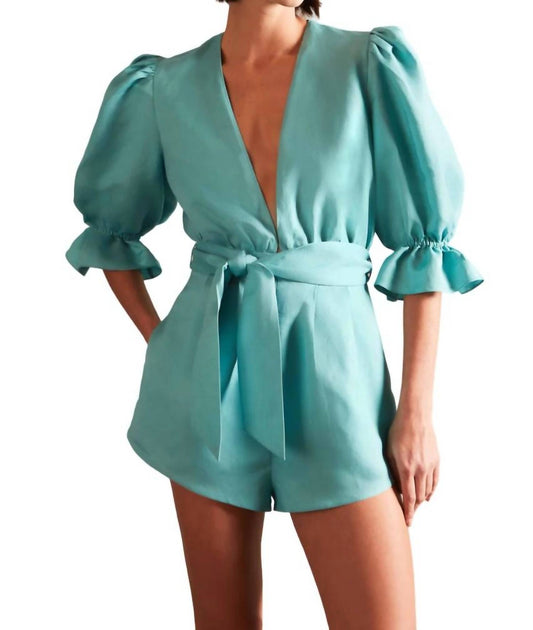 Adriana Degreas - Vintage Orchid Solid Playsuit