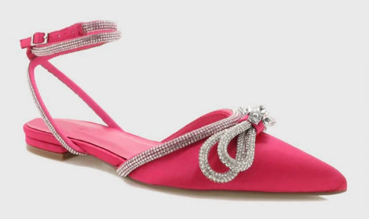 Billini - Lainie Flats Raspberry Satin