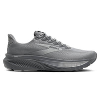 BROOKS Men's Ghost 17 Running Shoe in 041 primergray oystermushroom - men's shoe - detail view