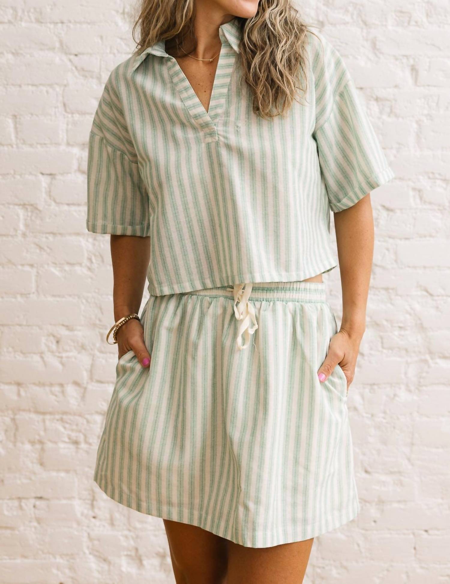 Idem Ditto - Seaside Mini Skirt