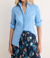 Nic + Zoe - Cotton Crinkle Shirt
