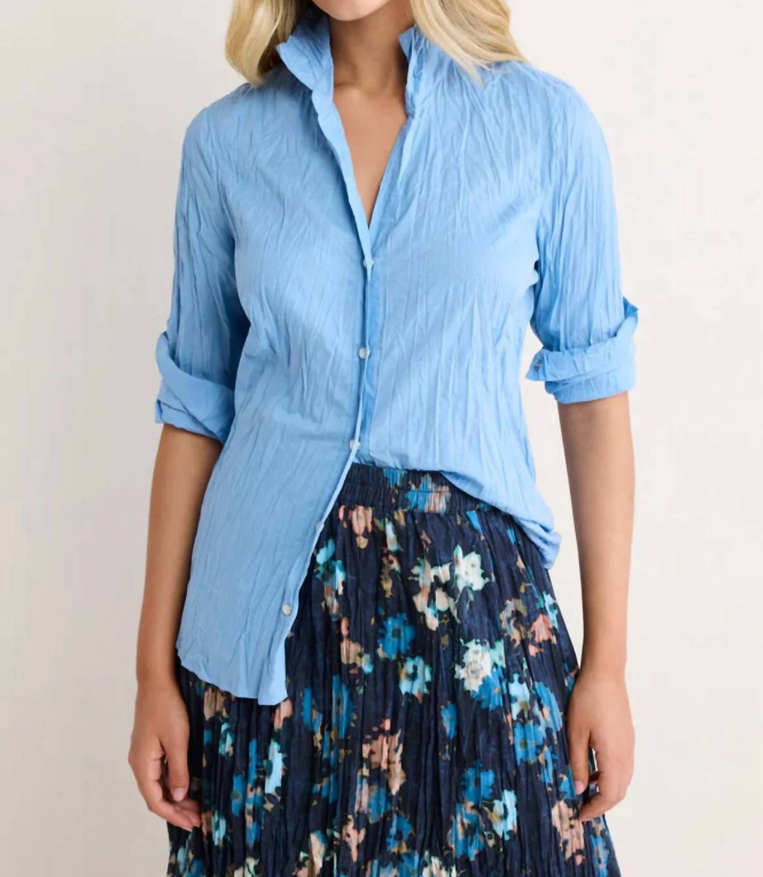 Nic + Zoe - Cotton Crinkle Shirt