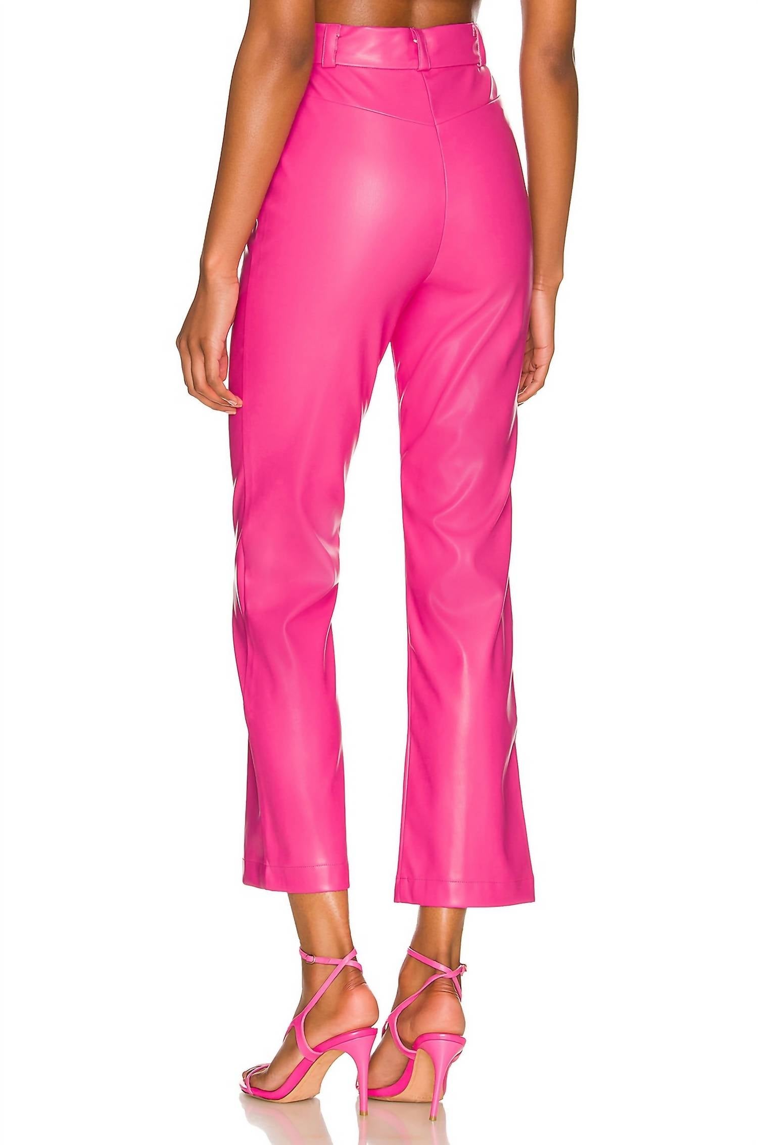 Bardot - Faux Leather Pant