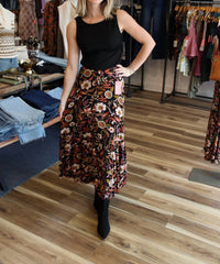 Saltwater Luxe - Carli Floral Maxi Skirt