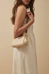 Sancia Bethanny Cross-over Back Strap Dress in white - women's dress - view 4