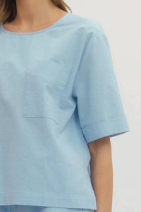 Entro - Crewneck Short Sleeve Top