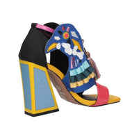 Exe Women's Dominic High Heel Sandal in coral - women's heels - alternate view