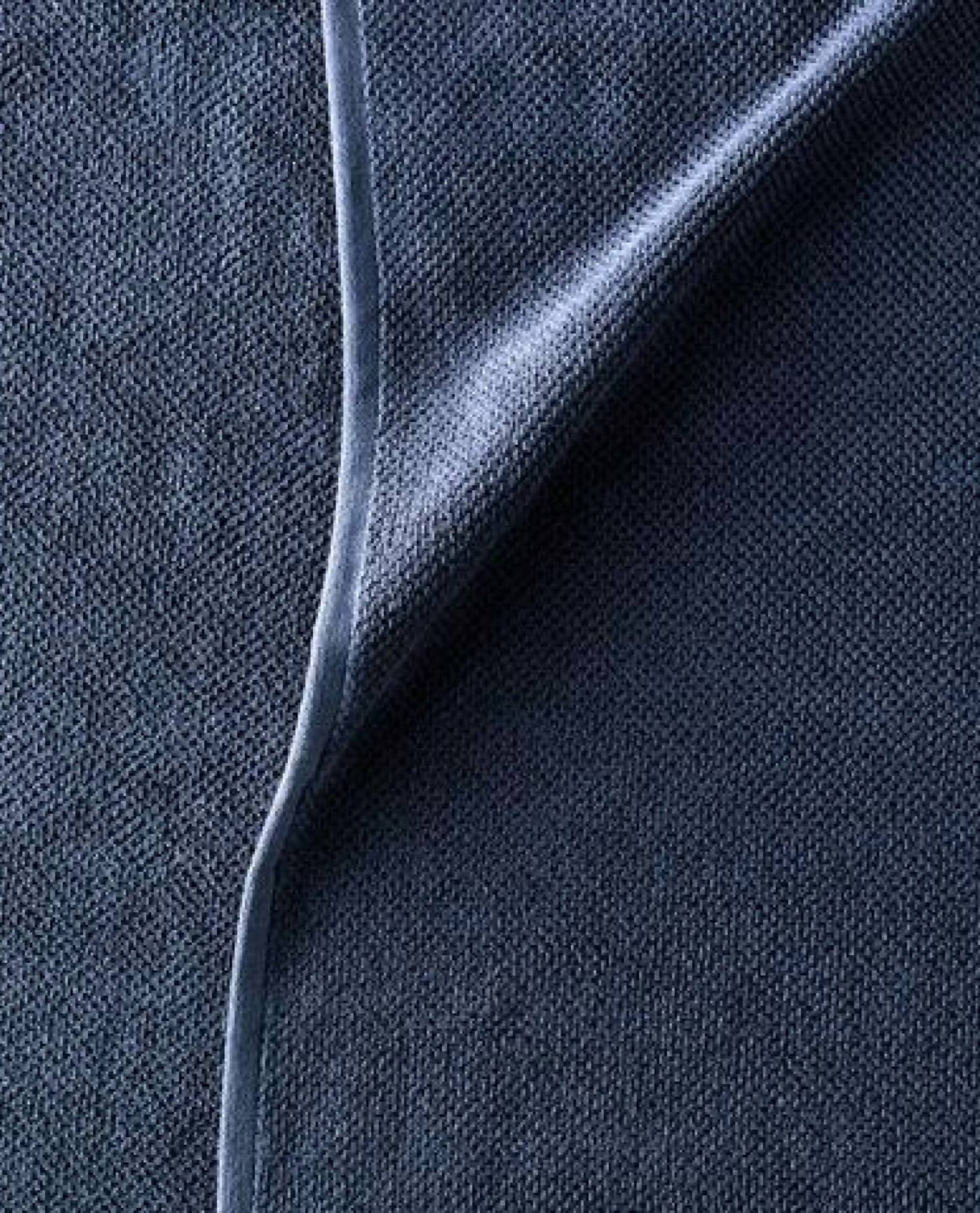 Under the Canopy Textured Organic Cotton 6-piece Bath Sheet Set in navy - item - detail view