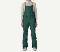 Patagonia Powder Town Bib Pants in cascade green - women's pants