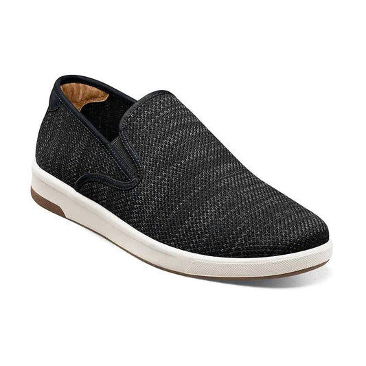 Florsheim - Men's Crossover Knit Plain Toe Slip-on Sneaker