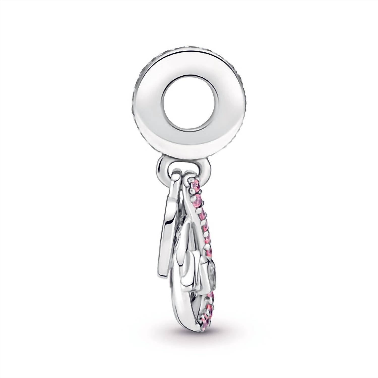 Pandora - Mom Infinity Pave Double Dangle Charm