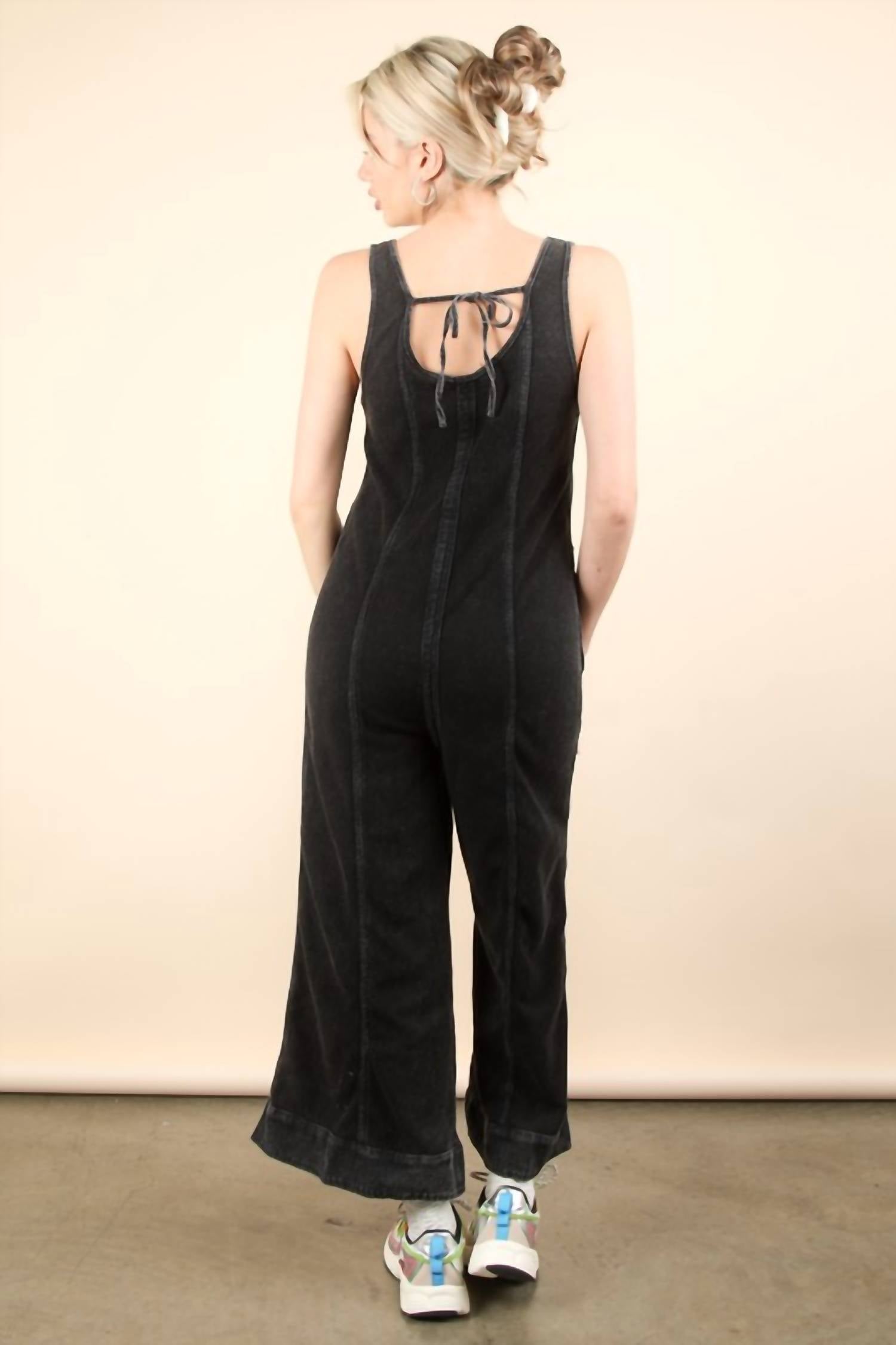 Very J - Cotton Relaxed Fit Jumpsuit