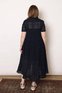 Serienumerica - Loose Shirt Dress