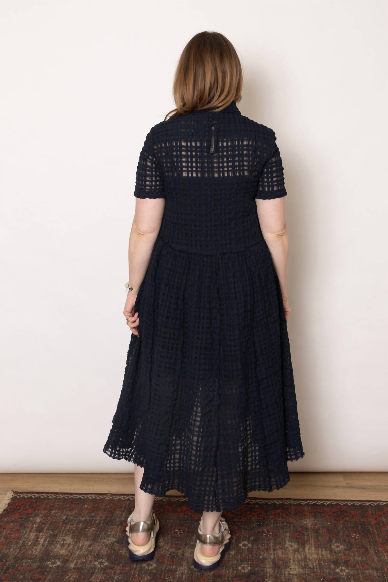 Serienumerica - Loose Shirt Dress