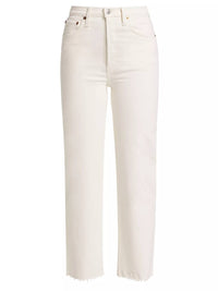 Re/Done - 70s Comfort Stretch High Rise Stovepipe Jeans