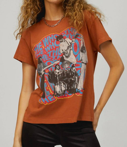 The Who On Repeat Tour Tee