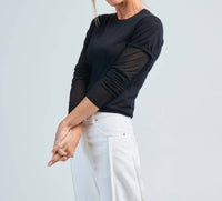 Toteme - Layered Knit Tee