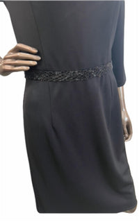 Beaded waist dress