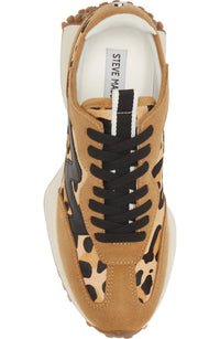 STEVE MADDEN Women's Leo Runner Sneaker in tan - women's sneaker - view 5
