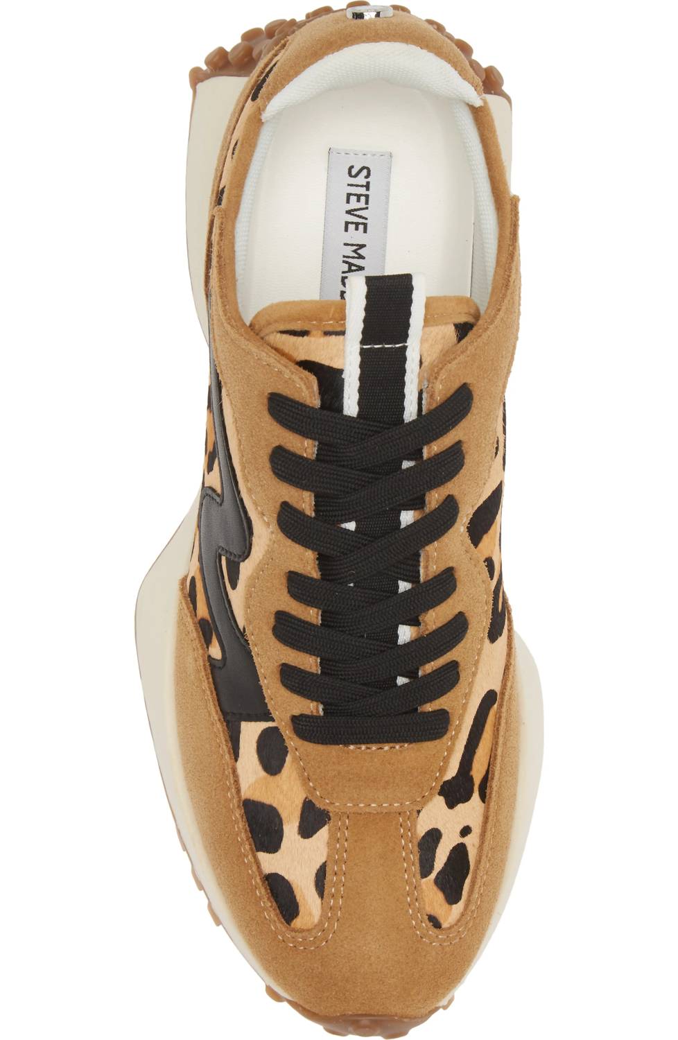 STEVE MADDEN Women's Leo Runner Sneaker in tan - women's sneaker - view 5